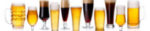 verres de bière alignés sur un bar vincennes